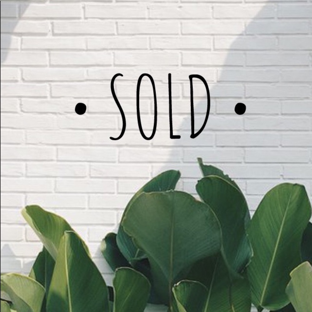 • Everything Below Has Been Sold •